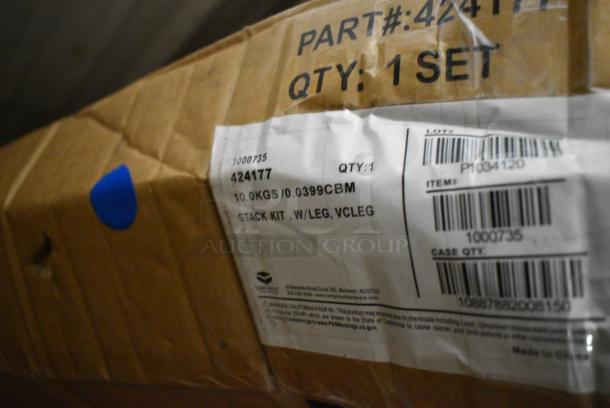 BRAND NEW SCRATCH AND DENT! Vulcan 1000735 STACK/G-LEG Gas Convection Oven Stacking Kit - Image 3 of 4