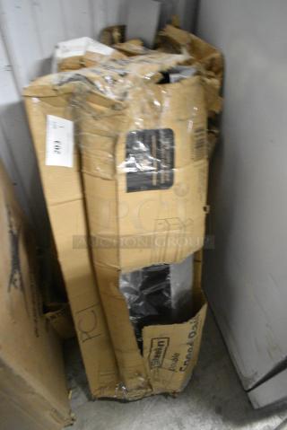 BRAND NEW SCRATCH AND DENT! Steelton 712B5536D Stainless Steel Double Tier Speed Rail - 36"