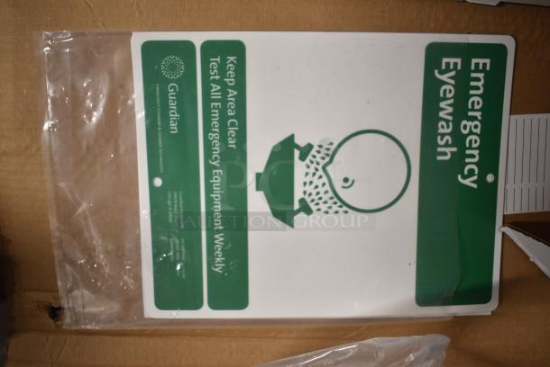 BRAND NEW SCRATCH AND DENT! 436G1775 Guardian Equipment G1775 Right Hand Deck Mounted Eye and Face Wash Station with 90 Degree Swivel - Image 4 of 6