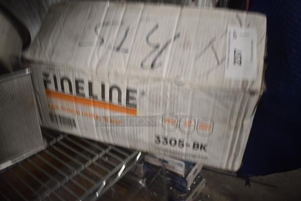 Box of BRAND NEW! Fineline 3305-BK Platter Pleasers 5 oz. Black Plastic Punch / Serving Disposable Ladle - Image 4 of 5