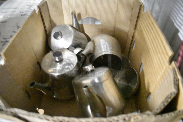 Box of 5 Metal Pitchers - Image 2 of 4