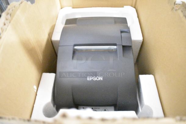 BRAND NEW SCRATCH AND DENT! Epson TM-U220B Receipt Printer - Image 1 of 6