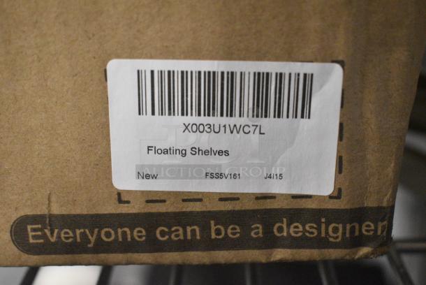 BRAND NEW SCRATCH AND DENT! X003U1WC7L Floating Shelves - Image 6 of 6