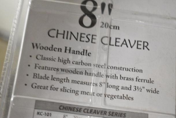 BRAND NEW SCRATCH AND DENT! Winware 8" Stainless Steel Chinese Cleaver - Image 5 of 5
