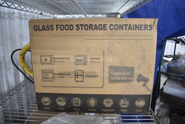 BRAND NEW SCRATCH AND DENT! GZ57 Glass Food Storage Containers - Image 2 of 5