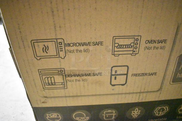 BRAND NEW SCRATCH AND DENT! GZ57 Glass Food Storage Containers - Image 3 of 5