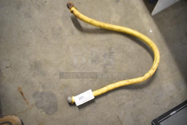 Yellow Gas Hose - Image 1 of 3
