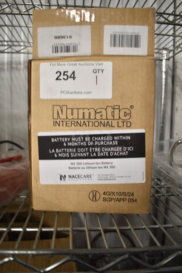 BRAND NEW SCRATCH AND DENT! Numatic NX300 Battery - Image 6 of 6