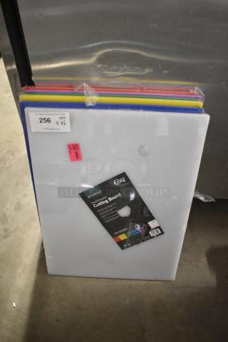6 BRAND NEW SCRATCH AND DENT! Choice Cutting Boards Including 40724185WHT. 6 Times Your Bid!