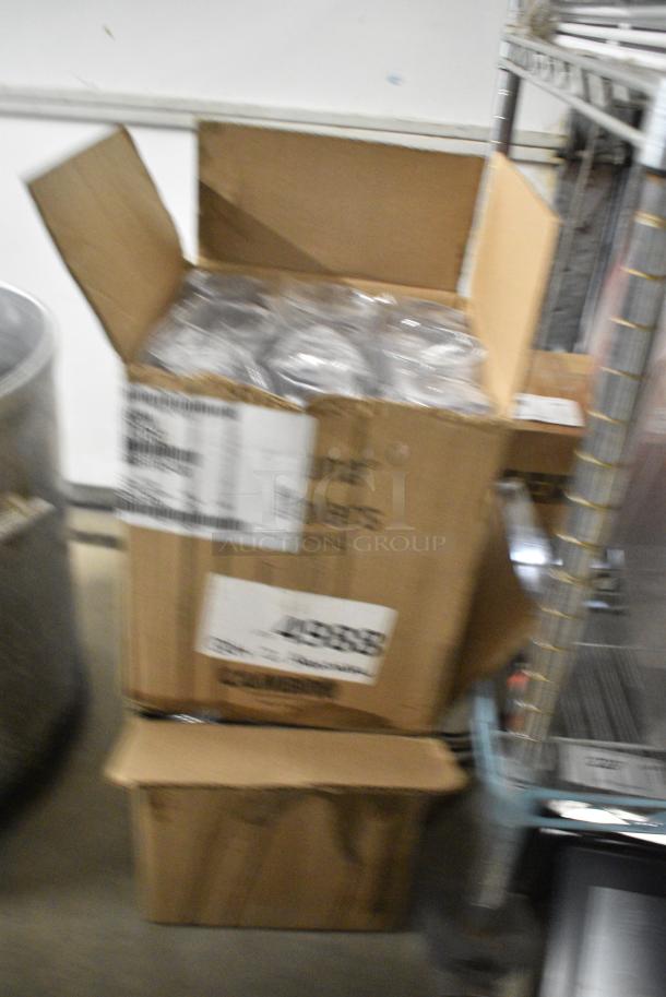 2 Boxes of 36 BRAND NEW SCRATCH AND DENT! Cambro LT12152 Laguna 12 oz. Clear Customizable SAN Plastic Tumbler. 2 Times Your Bid! - Image 2 of 5