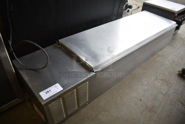 Silver King Stainless Steel Commercial Refrigerated Rail. 115 Volts, 1 Phase. Tested and Working! - Image 1 of 5