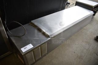 Silver King Stainless Steel Commercial Refrigerated Rail. 115 Volts, 1 Phase. Tested and Working!