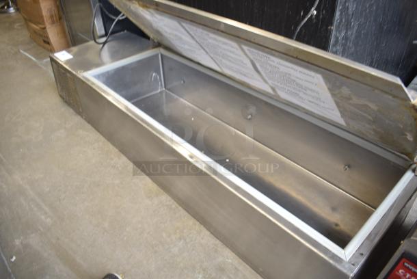 Silver King Stainless Steel Commercial Refrigerated Rail. 115 Volts, 1 Phase. Tested and Working! - Image 3 of 5
