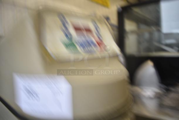 Globe SP30 Metal Commercial Floor Style 30 Quart Planetary Dough Mixer w/ Mixing Bowl, Dough Hook and Whisk Attachments. 115 Volts, 1 Phase. Cannot Test - Unit Was Previously Hardwired - Image 3 of 7