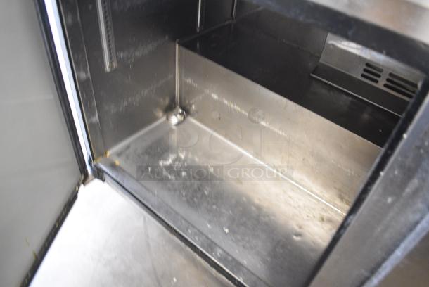 Turbo Air MUR-60 Stainless Steel Commercial 2 Door Undercounter Cooler. 115 Volts, 1 Phase. Tested and Working! - Image 3 of 6
