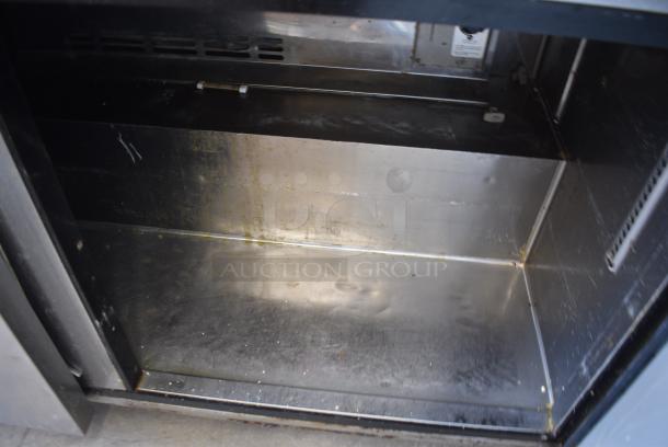 Turbo Air MUR-60 Stainless Steel Commercial 2 Door Undercounter Cooler. 115 Volts, 1 Phase. Tested and Working! - Image 4 of 6