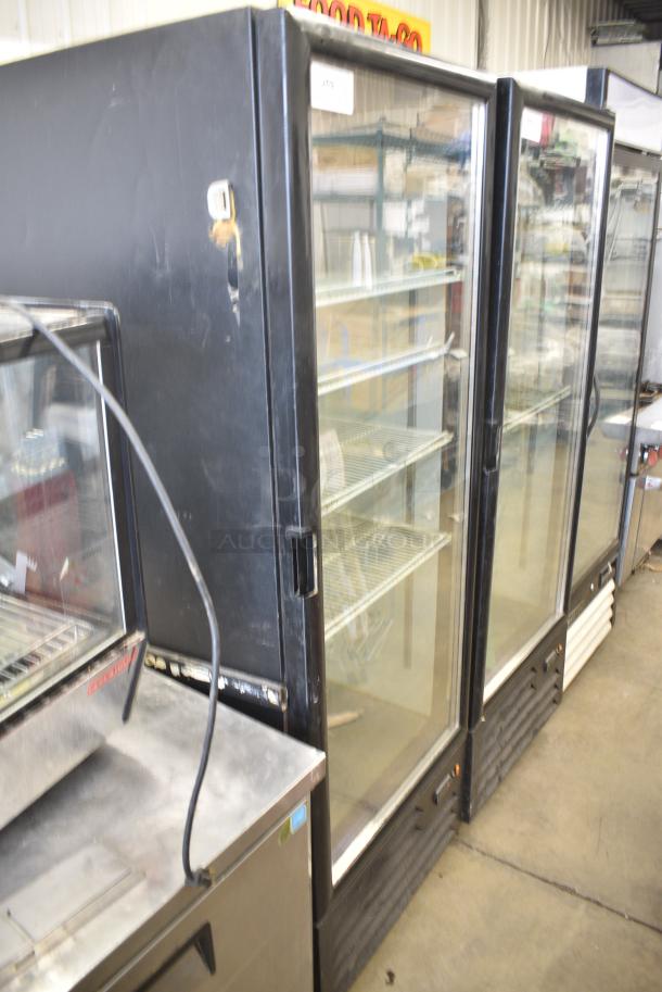 Fagor FM-16 Metal Commercial Single Door Reach In Cooler Merchandiser w/ Poly Coated Racks. 115 Volts, 1 Phase. Tested and Working! - Image 2 of 6