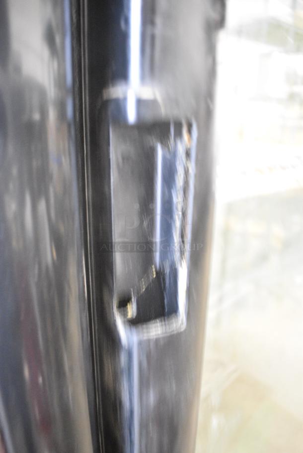 Fagor FM-16 Metal Commercial Single Door Reach In Cooler Merchandiser w/ Poly Coated Racks. 115 Volts, 1 Phase. Tested and Powers On But Does Not Get Cold - Image 3 of 6