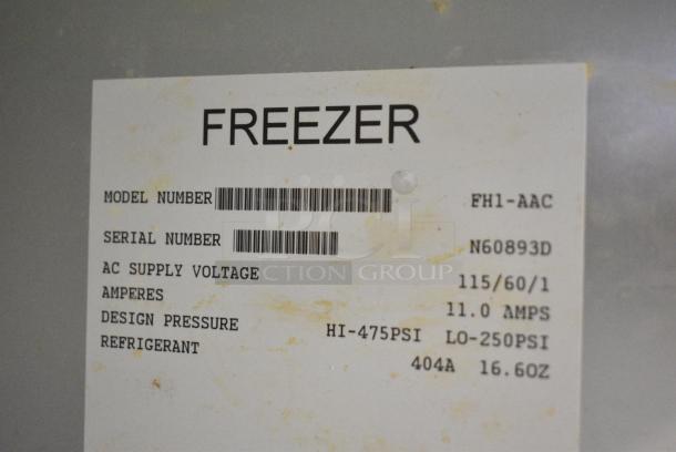 Hoshizaki FH1-AAC Stainless Steel Commercial Single Door Reach In Freezer w/ Poly Coated Racks. 115 Volts, 1 Phase. Tested and Working! - Image 5 of 6