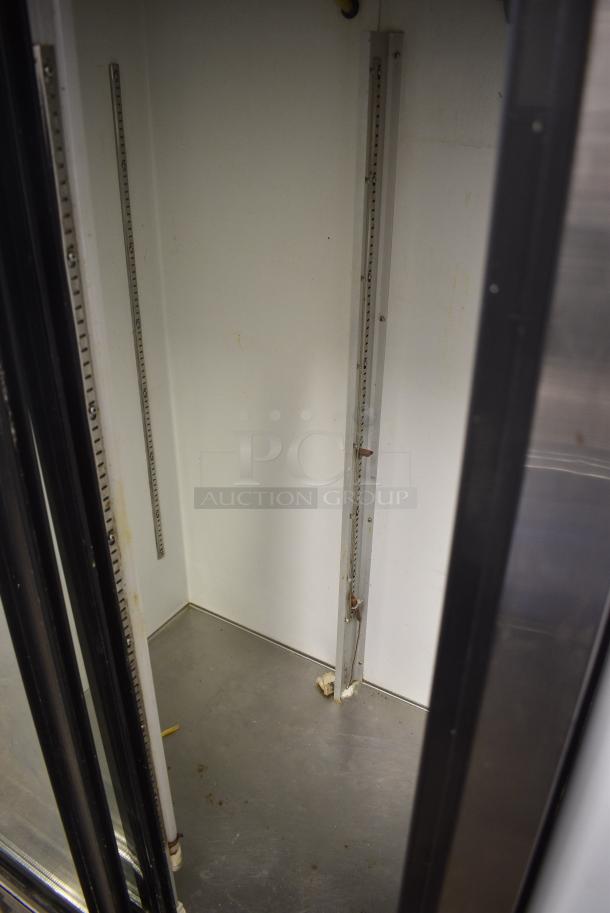 2018 Leader ESLS38 S/C Metal Commercial 2 Door Reach In Cooler Merchandiser. 115 Volts, 1 Phase. Tested and Does Not Power On - Image 3 of 6