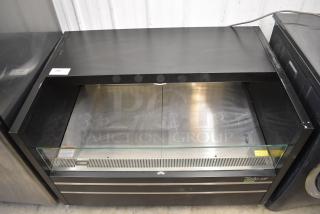 Turbo Air TOM-48UC-B-N Metal Commercial Open Grab N Go Merchandiser. 115 Volts, 1 Phase. Tested and Powers On But Does Not Get Cold