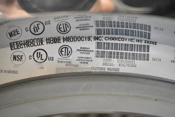 Electrolux EIFLS60LT1 Front Load Washer. 120 Volts, 1 Phase. - Image 5 of 7