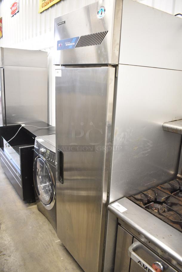 Hoshizaki RH1-AC Stainless Steel Commercial Single Door Reach In Cooler w/ Poly Coated Racks. 115 Volts, 1 Phase. Tested and Working! - Image 1 of 6