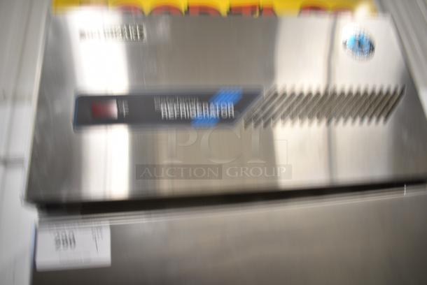 Hoshizaki RH1-AC Stainless Steel Commercial Single Door Reach In Cooler w/ Poly Coated Racks. 115 Volts, 1 Phase. Tested and Working! - Image 3 of 6