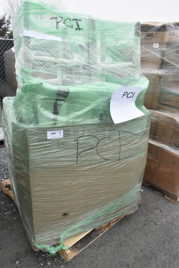 6 BRAND NEW! Items Including 164BWGMSLTFR FRAME BAR WG SLAT BACK MAHOGANY, AS OR KD. 6 Times Your Bid! - Image 1 of 3