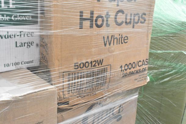 38 BRAND NEW! Boxes Including 176IB40 Baker's Lane 2.6 Gallon / 40 Cup Shelf Ingredient Bin with Flip Lid, Label Sheet, and Scoop, 129MCS38B Choice 38 oz. Black Rectangular Microwavable Heavy Weight Container with Lid 8 3/4" x 6 1/4" x 2" - 150/Case, 500CC12HD 12 oz. Plastic Cold Cup - Designed for Use Without Lids - 1000/Case, 129MCS38B Choice 38 oz. Black Rectangular Microwavable Heavy Weight Container with Lid 8 3/4" x 6 1/4" x 2" - 150/Case, 127CH06 Choice 6 oz. Clear RPET Hinged Deli Container - 400/Case, 500L1020B Choice Black Hot Paper Cup Travel Lid for 10-24 oz. Standard Cups and 8 oz. Squat Cups - 1000/Case, 50012W CUP 12oz PAP HOT WHITE 1M LID 500L1020B/W. 38 Times Your Bid! - Image 16 of 16