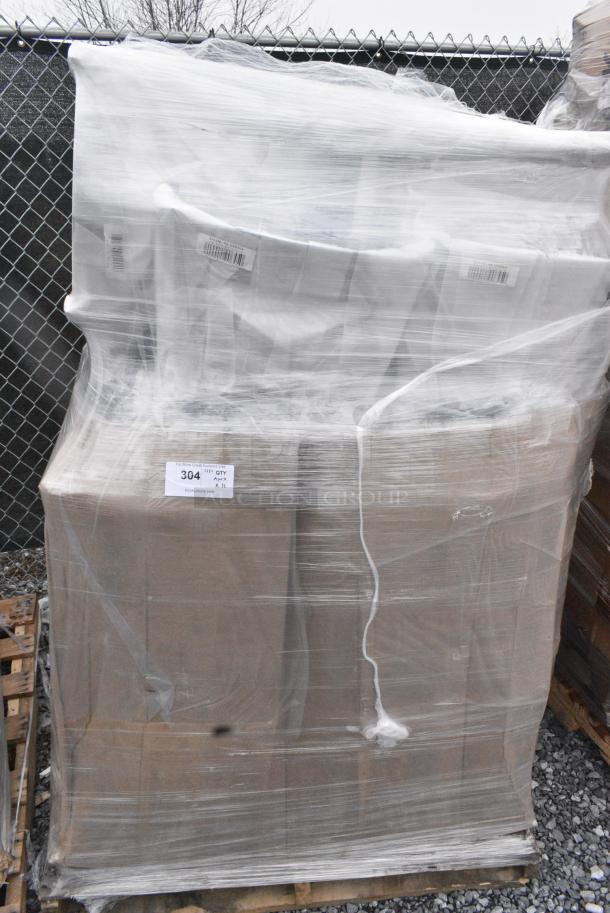 12 BRAND NEW! Boxes Including 164CCROSSFR Lancaster Table & Seating Black Cross Back Chair Frame. 12 Times Your Bid! - Image 2 of 5