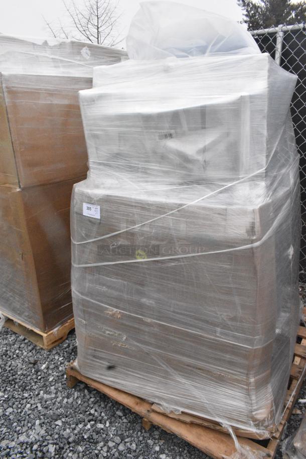 12 BRAND NEW! Boxes Including 164CCROSSFR Lancaster Table & Seating Black Cross Back Chair Frame. 12 Times Your Bid! - Image 2 of 5