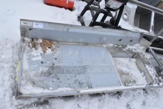 BRAND NEW SCRATCH AND DENT! Regency 600DDT72L 16 Gauge 6' Soiled / Dirty Dish Table - Left Drainboard. No Legs.