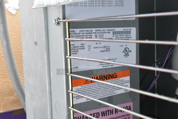 2018 Manitowoc CVDT1200-263 Remote Ice Machine Condenser. 208-230 Volts, 1 Phase. - Image 5 of 5