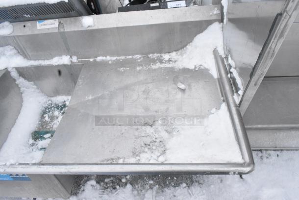 Stainless Steel 3 Bay Sink w/ Dual Drain Boards, Handles. - Image 3 of 7