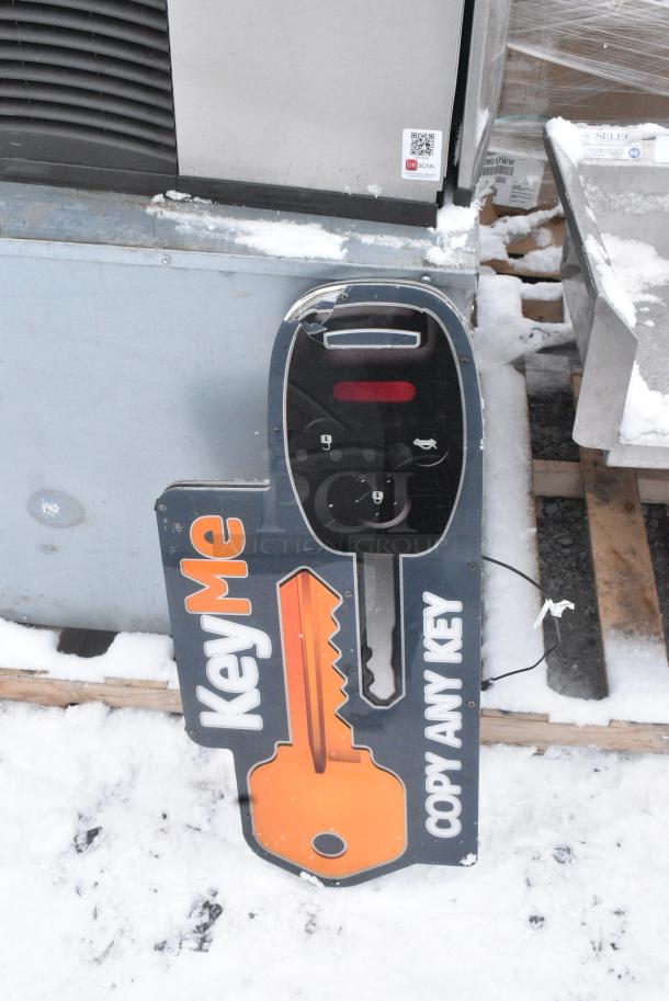 Key Me Sign. - Image 1 of 2