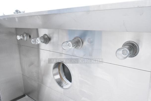 8' CaptiveAire 6018 VHB Stainless Steel Steam Hood w/ Lights. - Image 3 of 4