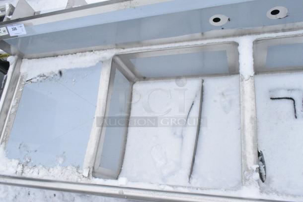 BRAND NEW SCRATCH AND DENT! Regency 600S32323224 Stainless Steel 3 Bay Sink w/ Dual Drain Boards. No Legs. - Image 6 of 8