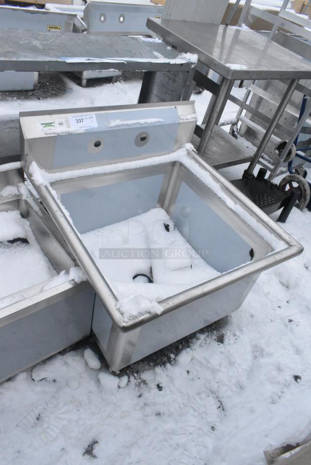 BRAND NEW SCRATCH AND DENT! Regency 600S12424 Stainless Steel Single Bay Sink. - Image 1 of 4
