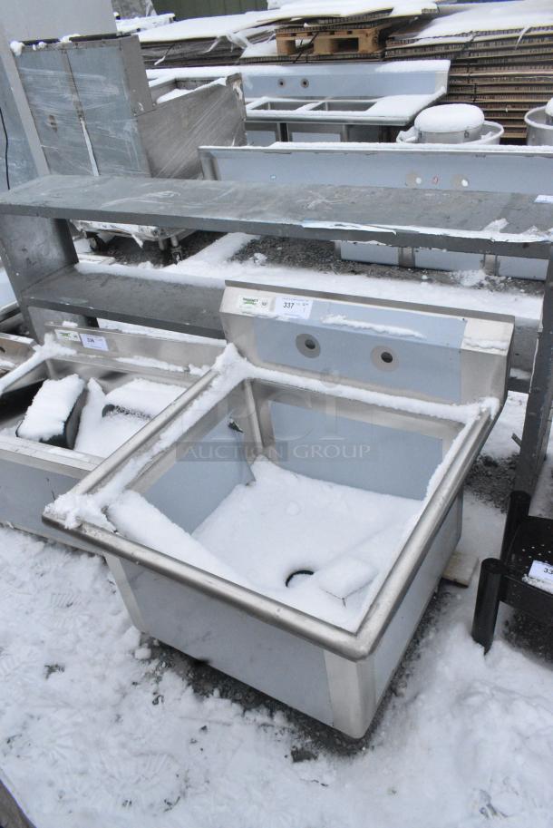BRAND NEW SCRATCH AND DENT! Regency 600S12424 Stainless Steel Single Bay Sink. - Image 2 of 4