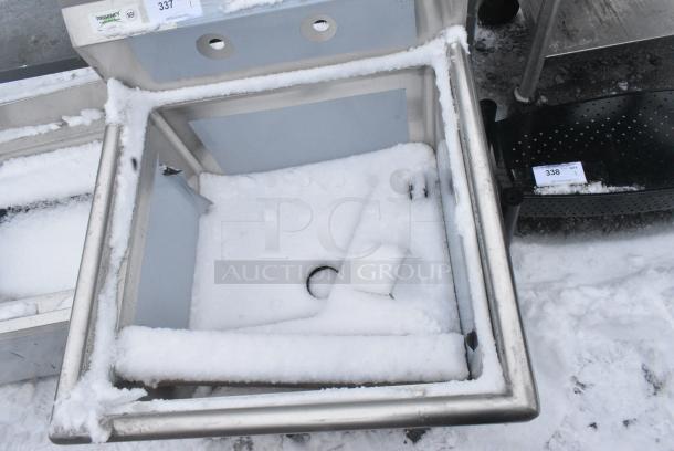 BRAND NEW SCRATCH AND DENT! Regency 600S12424 Stainless Steel Single Bay Sink. - Image 3 of 4