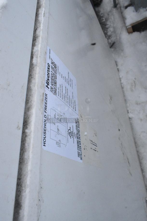 Hisense LC87D6EWD Chest Freezer w/ Hinge Lid. 115 Volts, 1 Phase. - Image 3 of 4