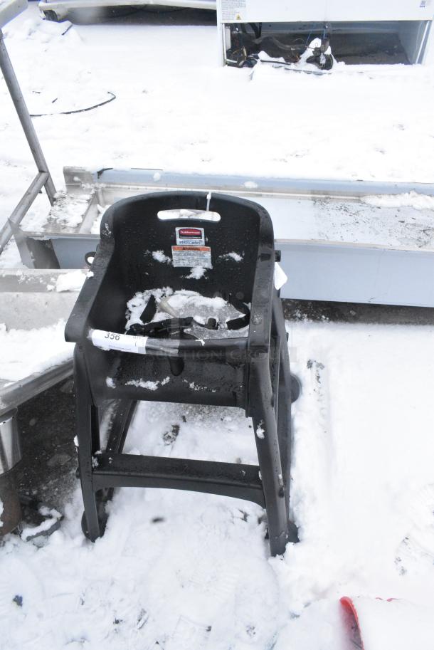 Rubbermaid Poly High Chair. - Image 3 of 4