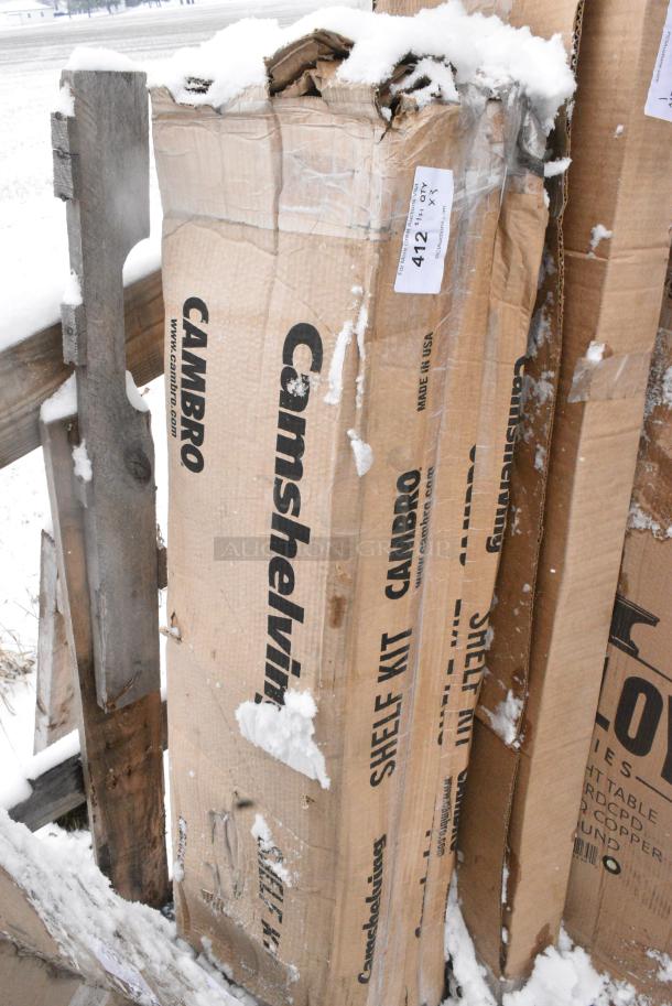 3 BRAND NEW SCRATCH AND DENT! Cambro Camshelving Shelf Kit. 3 Times Your Bid! - Image 2 of 7