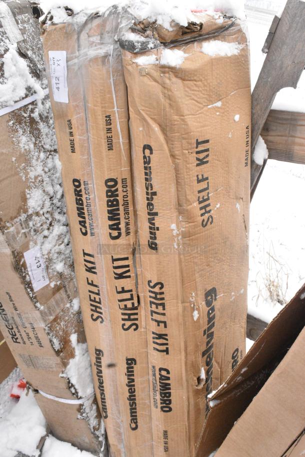 3 BRAND NEW SCRATCH AND DENT! Cambro Camshelving Shelf Kit. 3 Times Your Bid! - Image 3 of 7