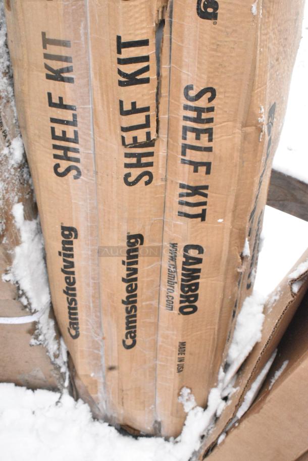 3 BRAND NEW SCRATCH AND DENT! Cambro Camshelving Shelf Kit. 3 Times Your Bid! - Image 4 of 7
