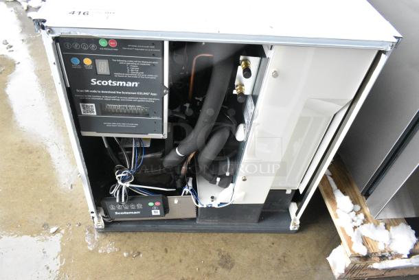 BRAND NEW SCRATCH AND DENT! 2024 Scotsman MC0322MA-1A Prodigy Elite Series 22" Air Cooled Medium Cube Ice Machine - 356 lb. 115 Volts, 1 Phase. - Image 3 of 4