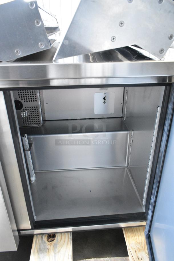 BRAND NEW SCRATCH AND DENT! 2024 True TUC-72-HC Stainless Steel Commercial  72 3/8" Undercounter Refrigerator. 115 Volts, 1 Phase. Tested and Working! - Image 5 of 7