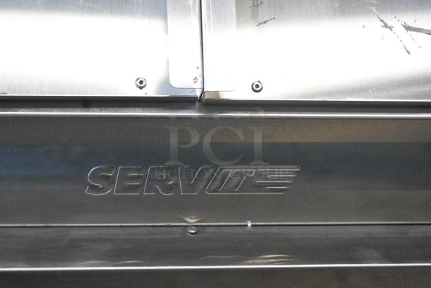 BRAND NEW SCRATCH AND DENT! 2024 ServIt 423TCW26 Stainless Steel 26 Gallon First-In First-Out Chip Warmer / Merchandiser. 120 Volts, 1 Phase. Tested and Powers On But Does Not Get Warm - Image 2 of 5