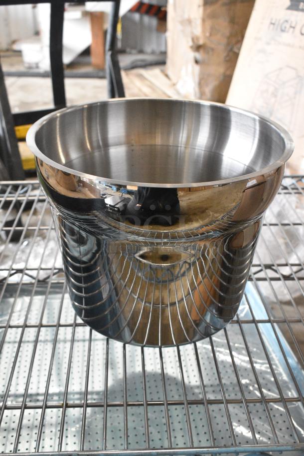 3 BRAND NEW SCRATCH AND DENT! Choice 407INC11 11 Qt. Stainless Steel Vegetable Inset Pot. 3 Times Your Bid! - Image 2 of 4